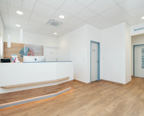 Reception Cassel Wound Center, Germany