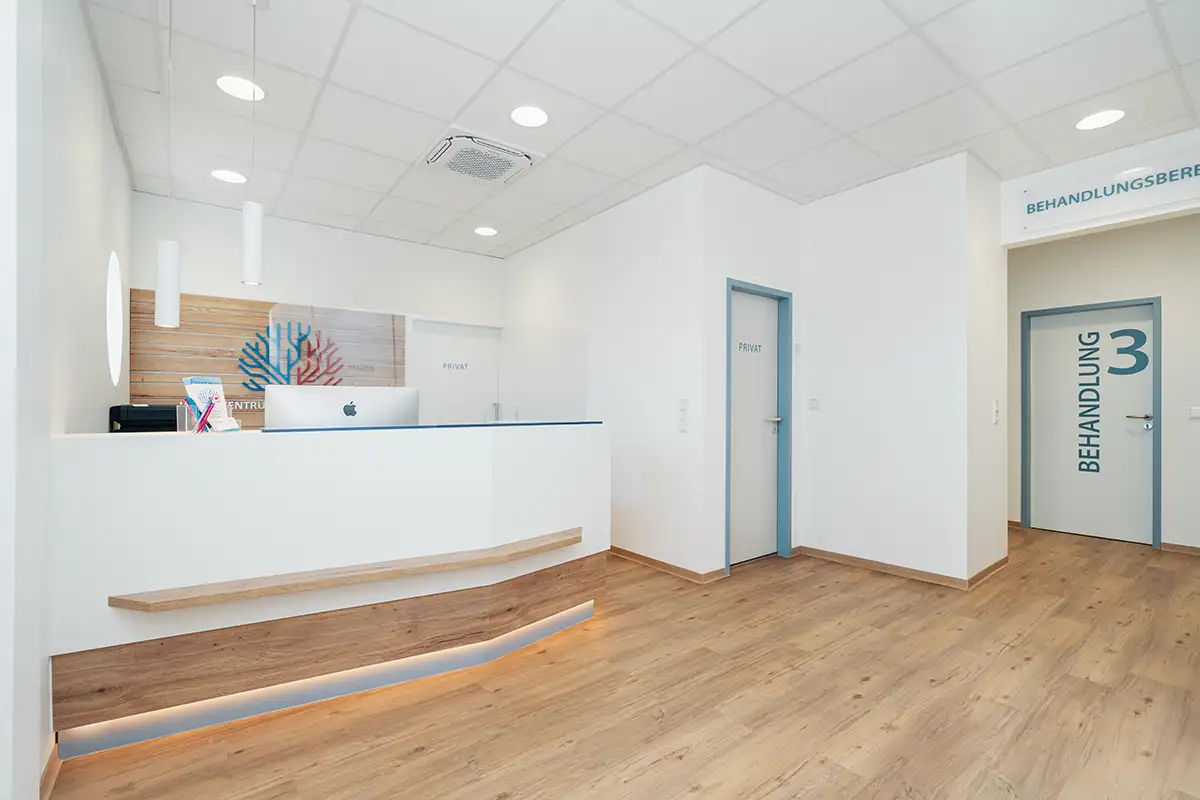 Reception Cassel Wound Center, Germany