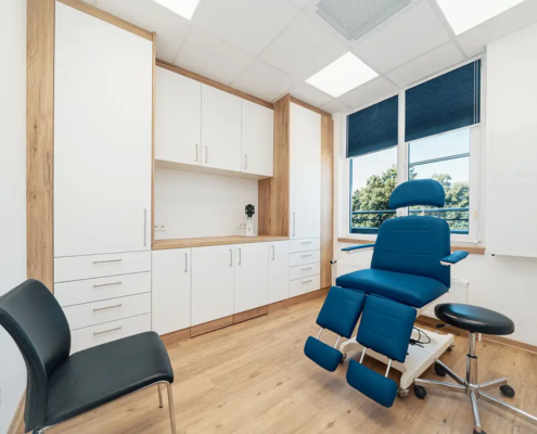 Treatment room Cassel Wound Center, Germany